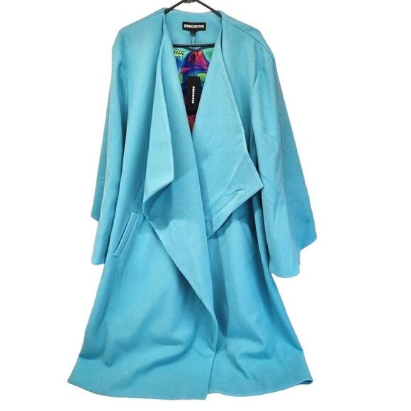 Chaouiche Western Blue Coat women's size Large - Picture 2 of 10